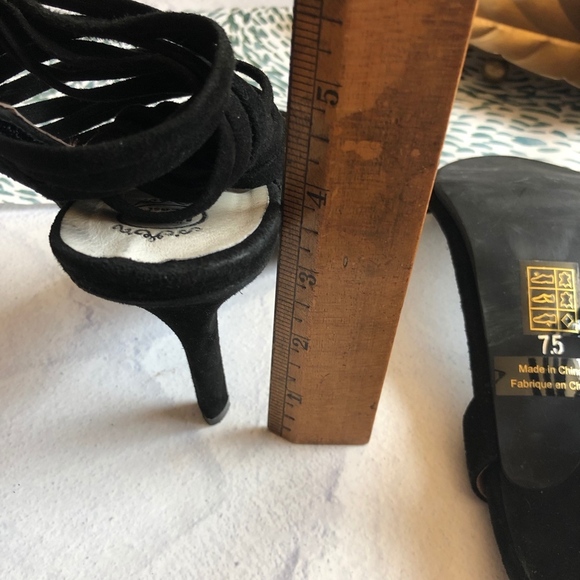 Jeffrey Campbell Ibiza Black Caged ankle Heels 7.5 - Picture 8 of 8